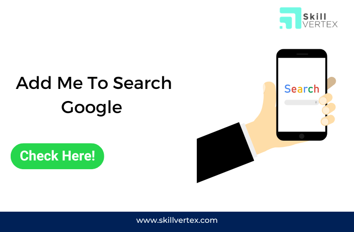 Add Me To Search Google