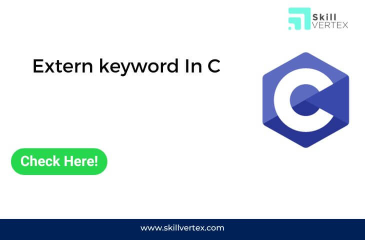 Extern keyword In C