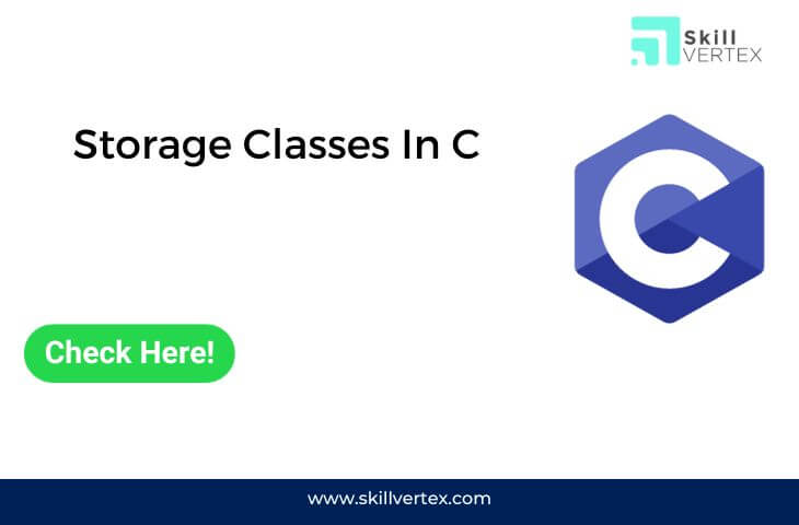 Storage Classes In C