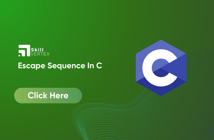 Escape Sequence In C