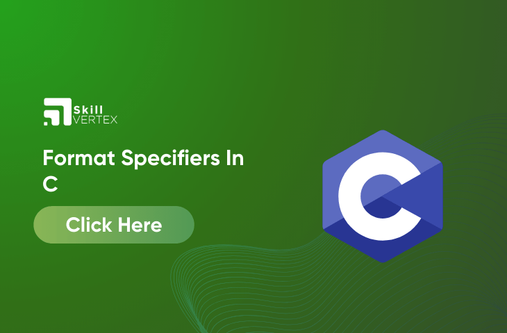 Format Specifiers In C