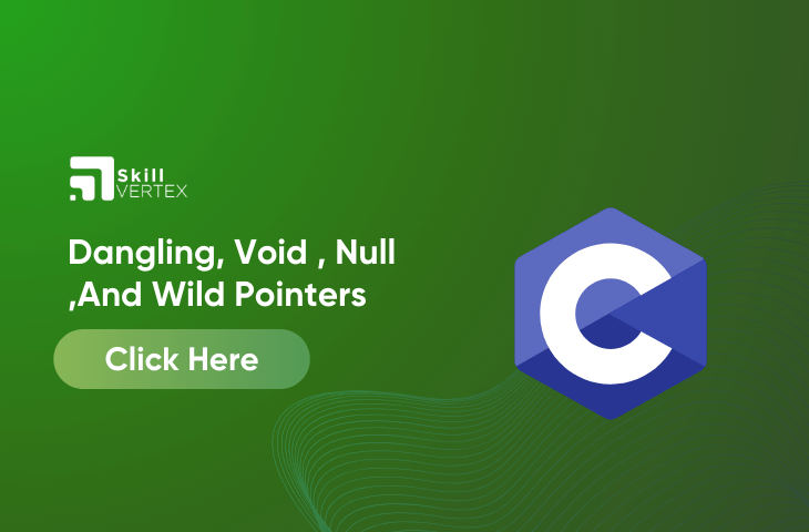 Dangling, Void , Null ,And Wild Pointers