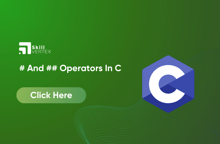 # And ## Operators In C