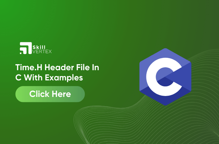 Time.H Header File In C With Examples